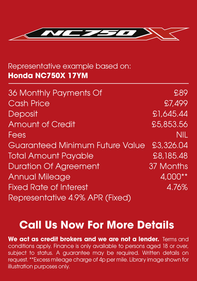Honda NC750X ABS DCT 17YM