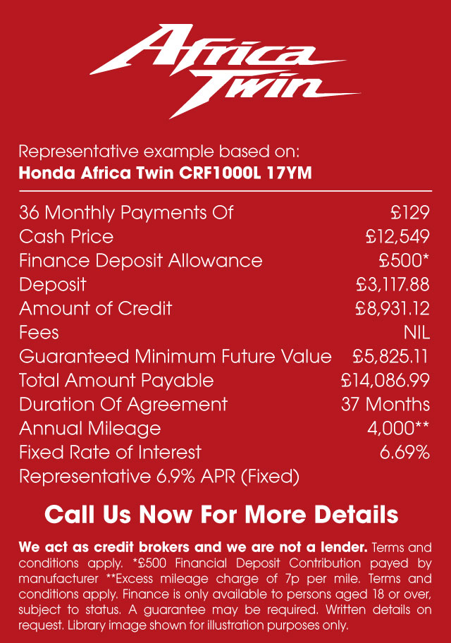 Honda Africa Twin CRF1000L 17MY